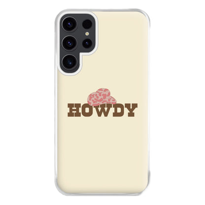 Howdy - Western  Phone Case for Galaxy S23 Ultra