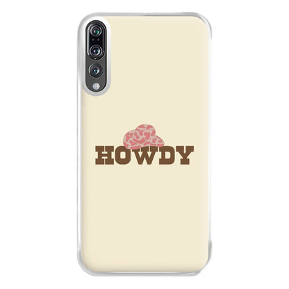 Howdy - Western  Phone Case for Huawei P20 Pro