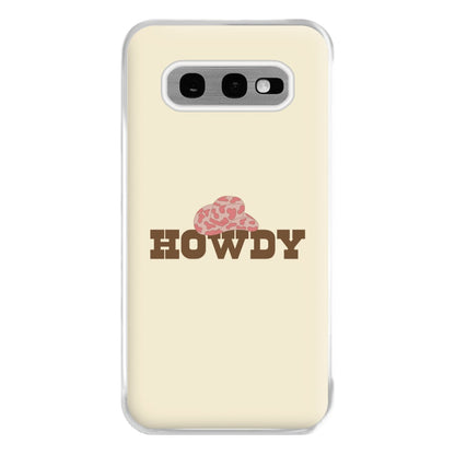 Howdy - Western  Phone Case for Galaxy S10e