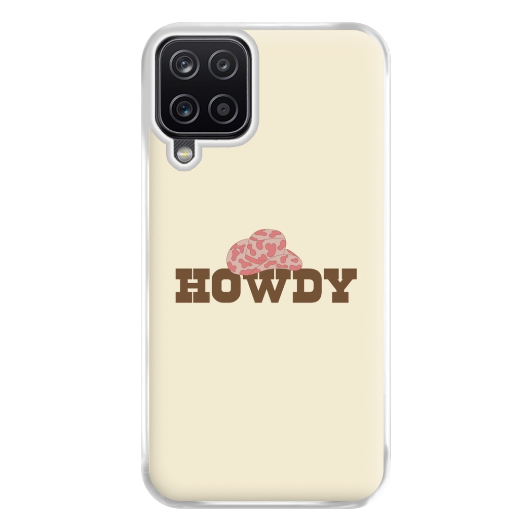 Howdy - Western  Phone Case for Galaxy A12