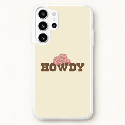 Howdy - Western Phone Case for Galaxy S26 Ultra