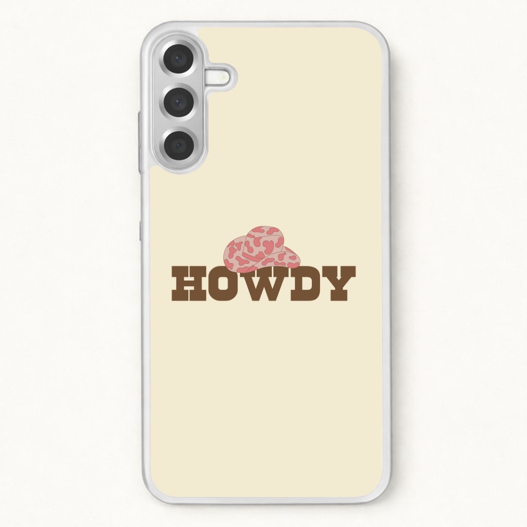 Howdy - Western Phone Case for Galaxy A37