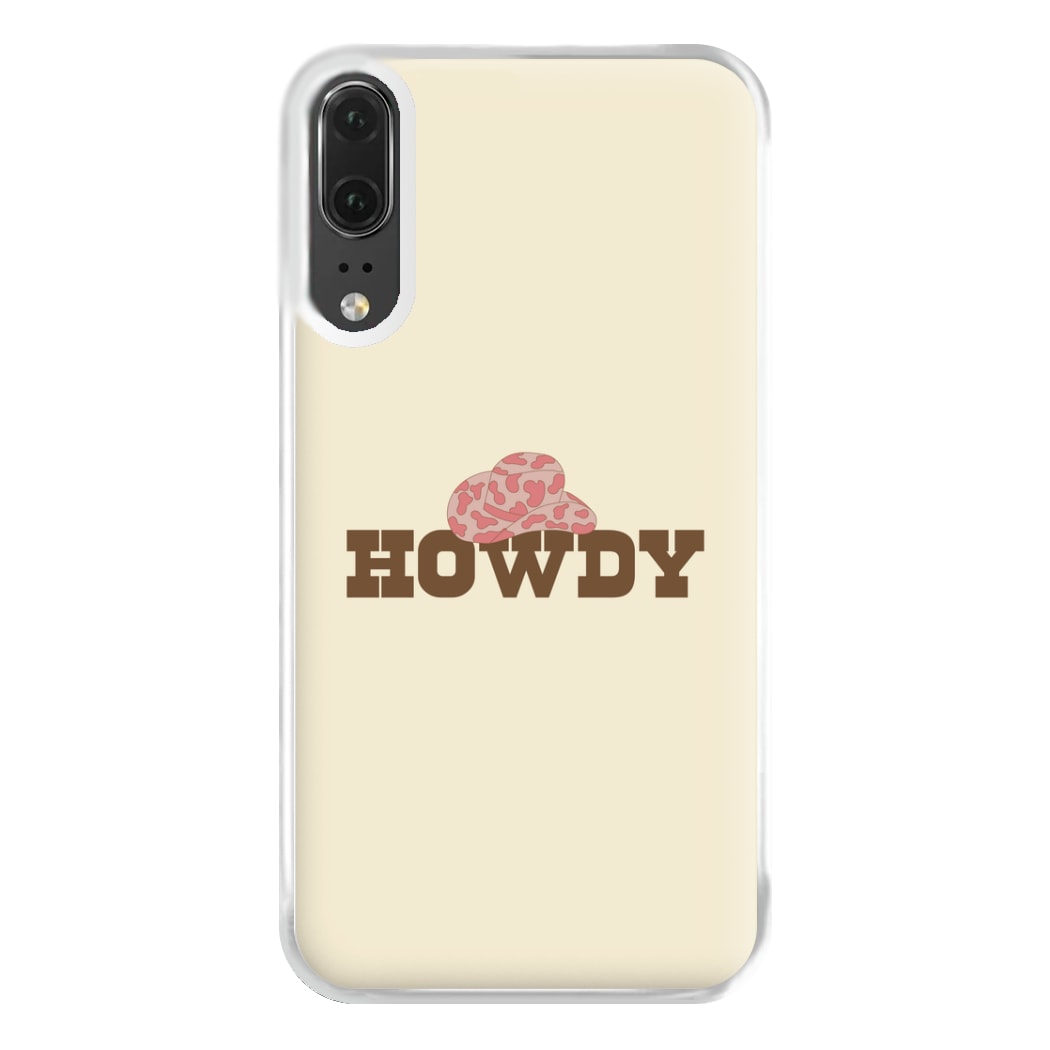 Howdy - Western  Phone Case for Huawei P20