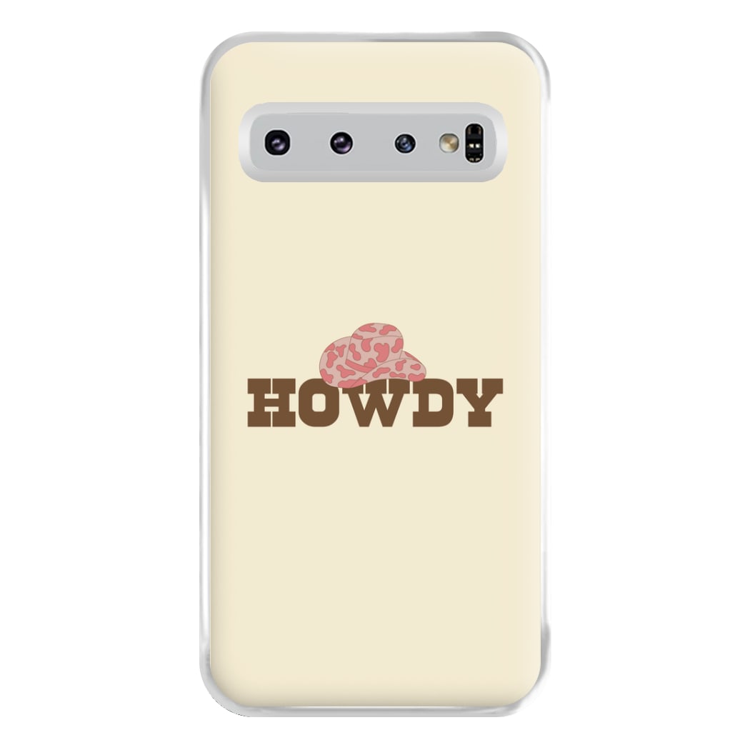 Howdy - Western  Phone Case for Galaxy S10 Plus