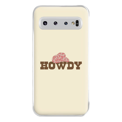 Howdy - Western  Phone Case for Galaxy S10 Plus