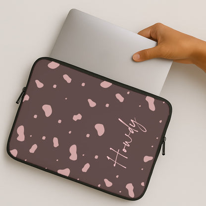Cow Print Howdy MacBook Case