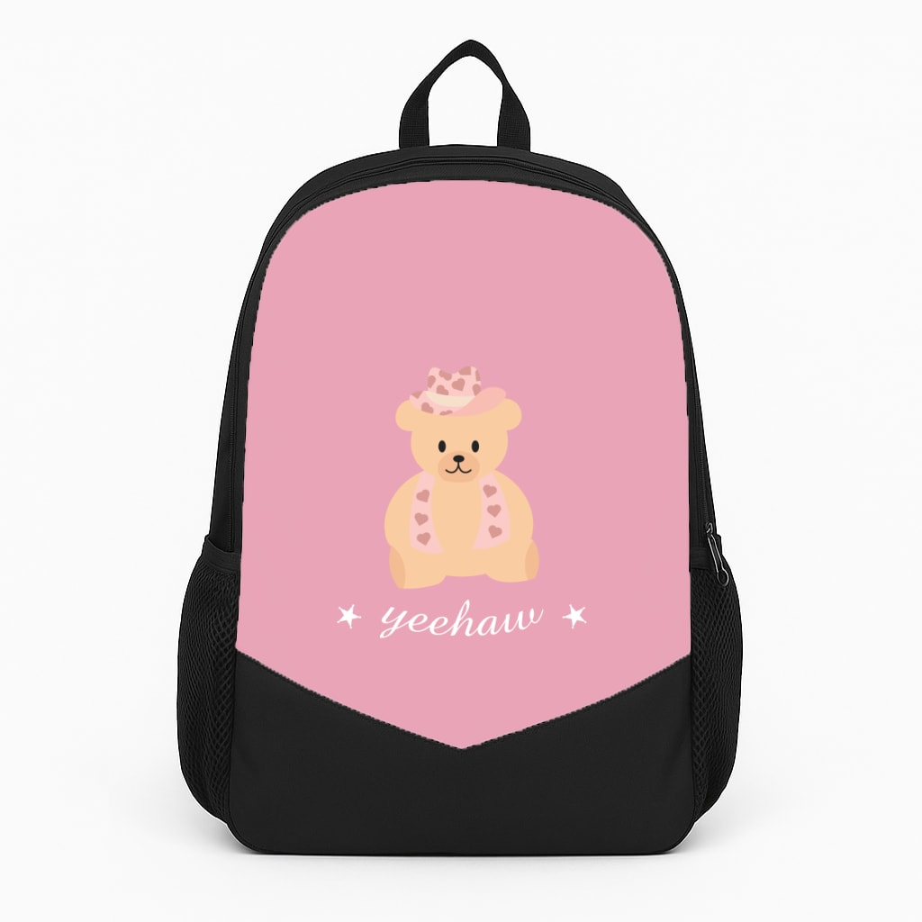 Yeehaw Teddy Bear Backpack
