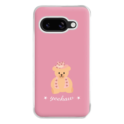 Yeehaw Teddy Bear Phone Case for Google Pixel 8a