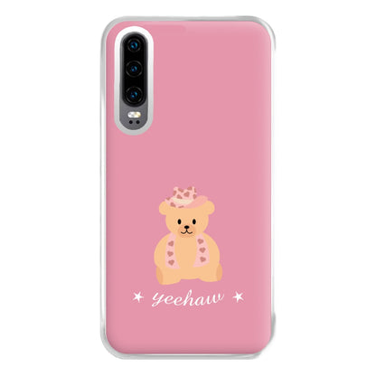 Yeehaw Teddy Bear Phone Case for Huawei P30