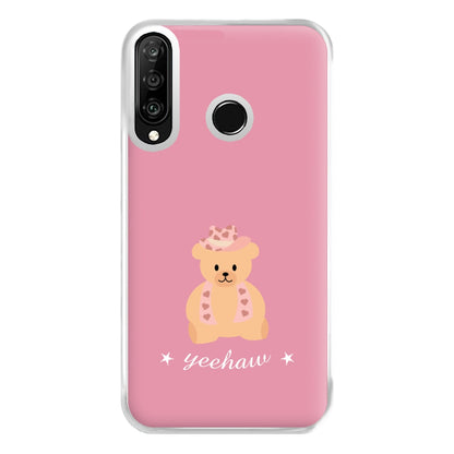 Yeehaw Teddy Bear Phone Case for Huawei P30 Lite