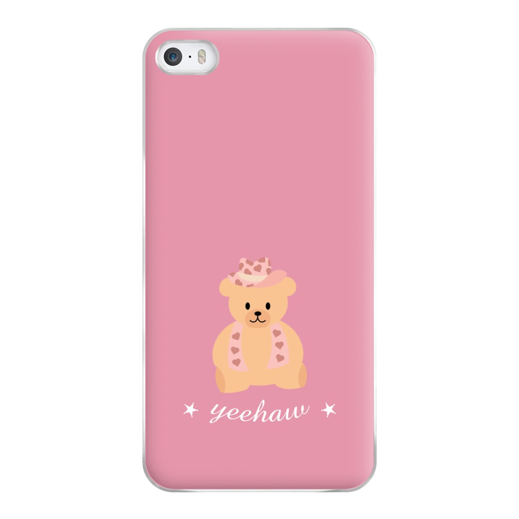 Yeehaw Teddy Bear Phone Case for iPhone 5 / 5s / SE 2016