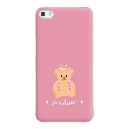 Yeehaw Teddy Bear Phone Case for iPhone 5 / 5s / SE 2016