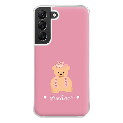 Yeehaw Teddy Bear Phone Case for Galaxy S22 Plus