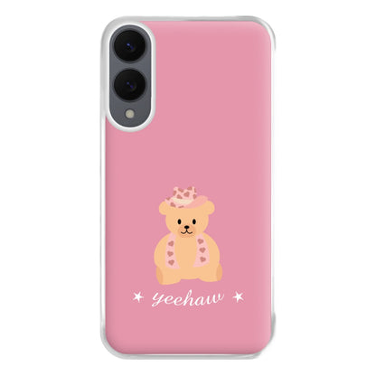 Yeehaw Teddy Bear Phone Case for Galaxy S25 Edge