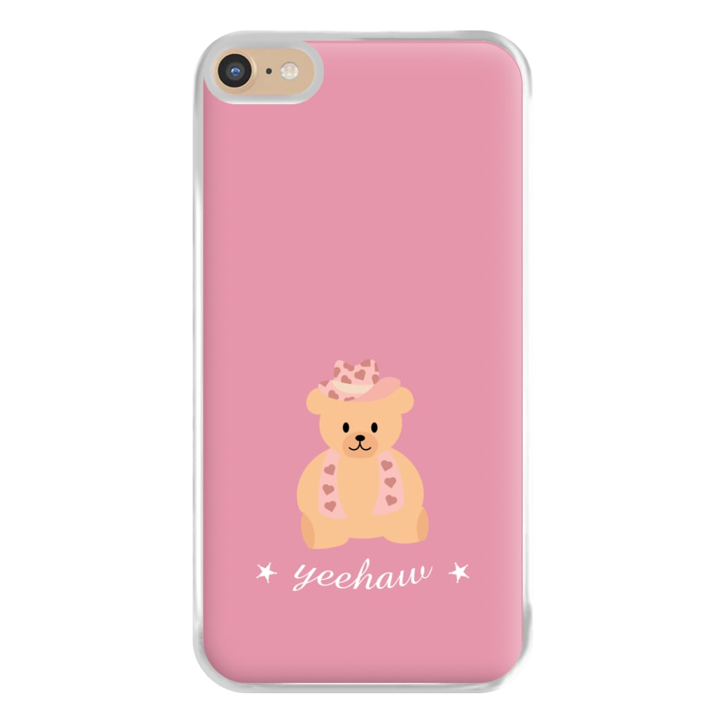 Yeehaw Teddy Bear Phone Case for iPhone 6 Plus / 7 Plus / 8 Plus
