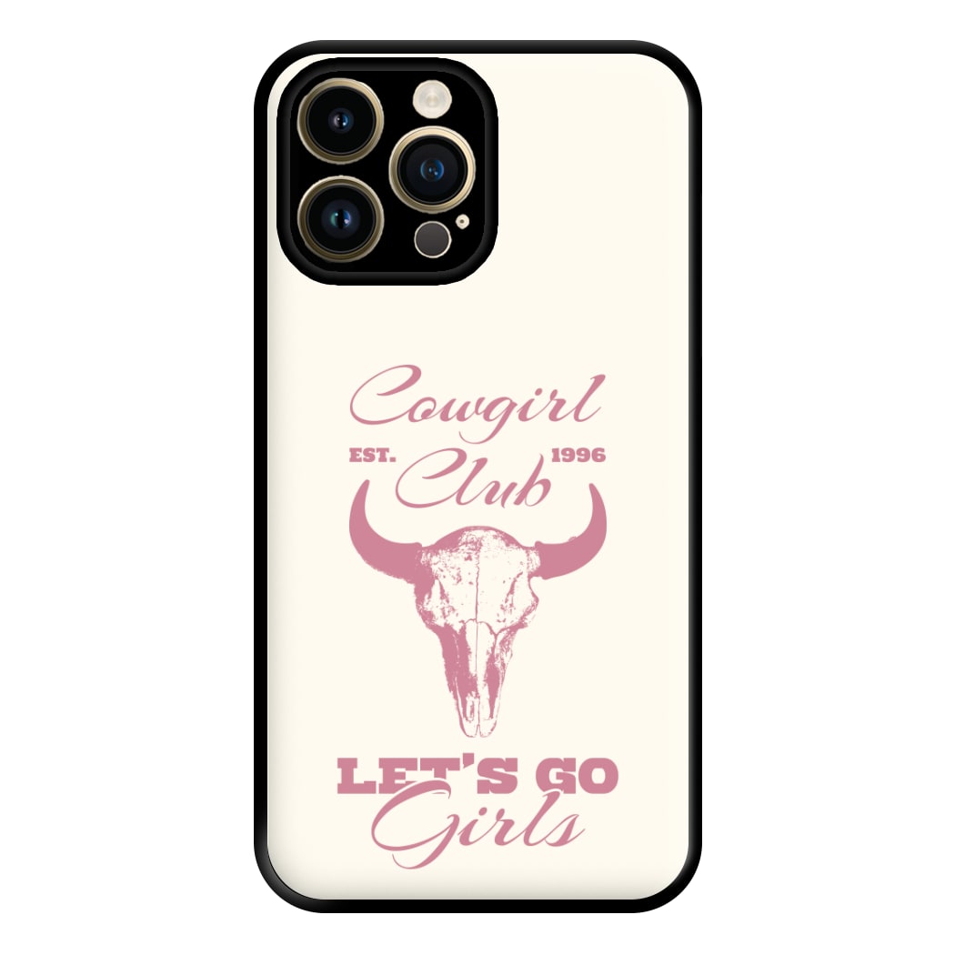 Cowgirl Club Phone Case for iPhone 14 Pro Max