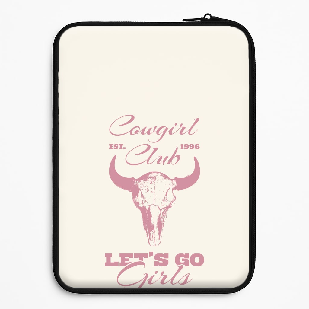 Cowgirl Club Laptop Sleeve