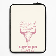 Cowgirl Club Laptop Sleeve 1