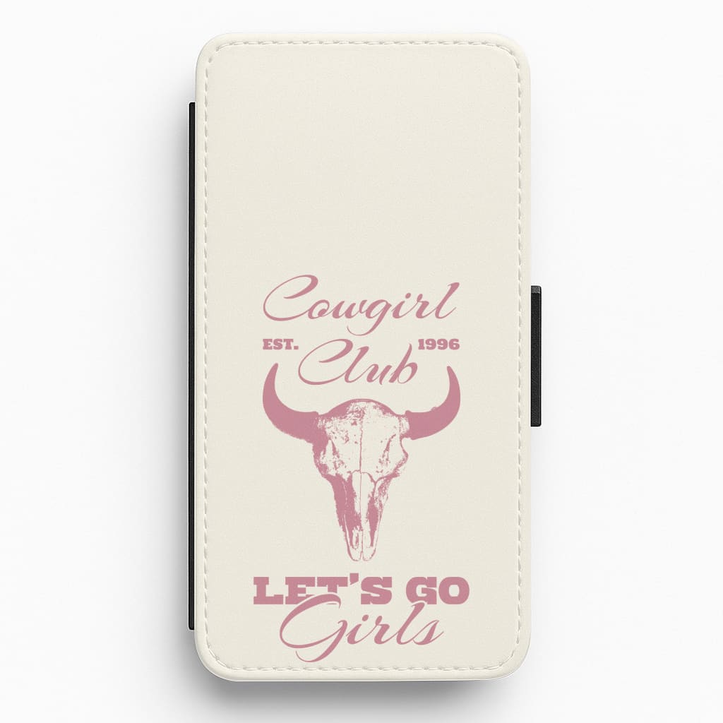 Cowgirl Club Flip / Wallet Phone Case