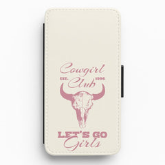 Cowgirl Club Flip / Wallet Phone Case