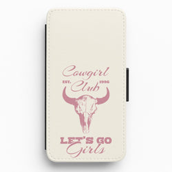 Cowgirl Club Flip / Wallet Phone Case