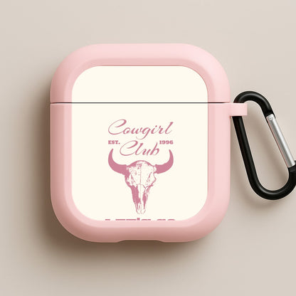 Cowgirl Club Pink AirPods Case
