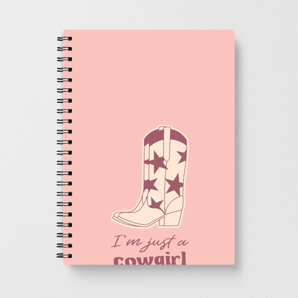 I'm Just A Cowgirl Notebook