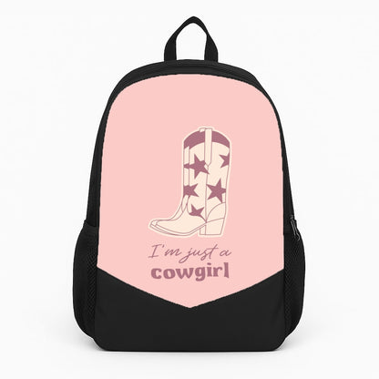 I'm Just A Cowgirl Backpack