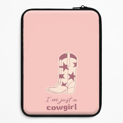 I'm Just A Cowgirl Universal Laptop Sleeve