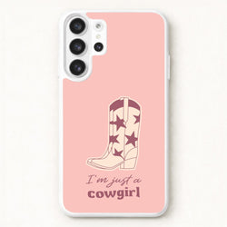 I'm Just A Cowgirl Phone Case for Galaxy S26 Ultra
