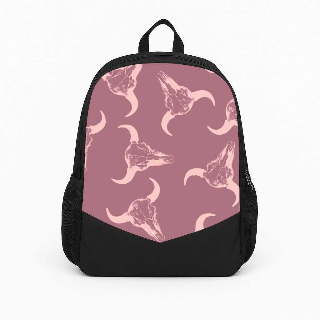 Pastel Skulls Pattern Backpack