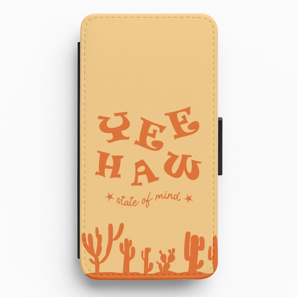 Yee-Haw State Of Mind Flip / Wallet Phone Case
