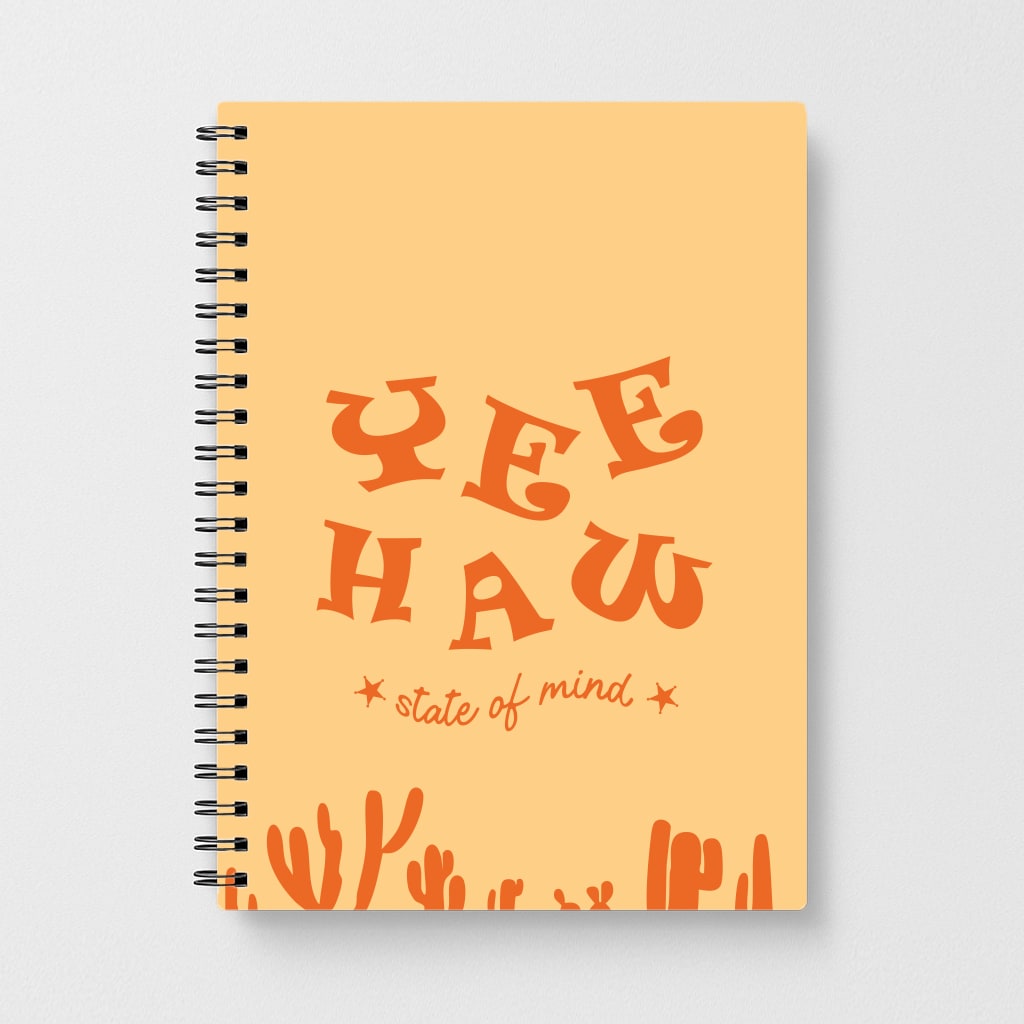 Yee-Haw State Of Mind Notebook