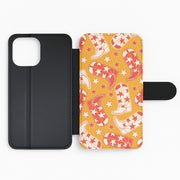 Cartoon Cowboy Boots And Stars Pattern Flip / Wallet Phone Case 2