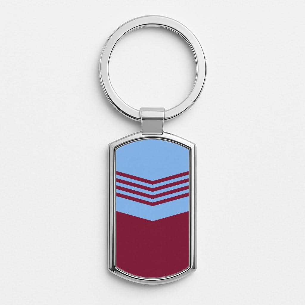 West Ham Vintage Kit Luxury Keyring