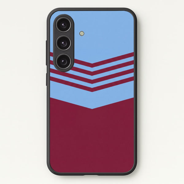 West Ham Vintage Kit Phone Case - Galaxy S25 Plus / Standard