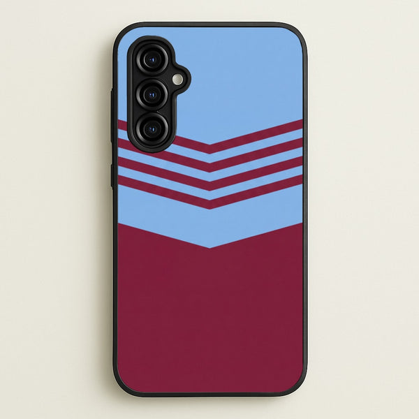 West Ham Vintage Kit Phone Case - Galaxy A54 / Standard