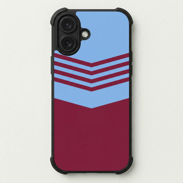West Ham Vintage Kit Phone Case — Bumper case