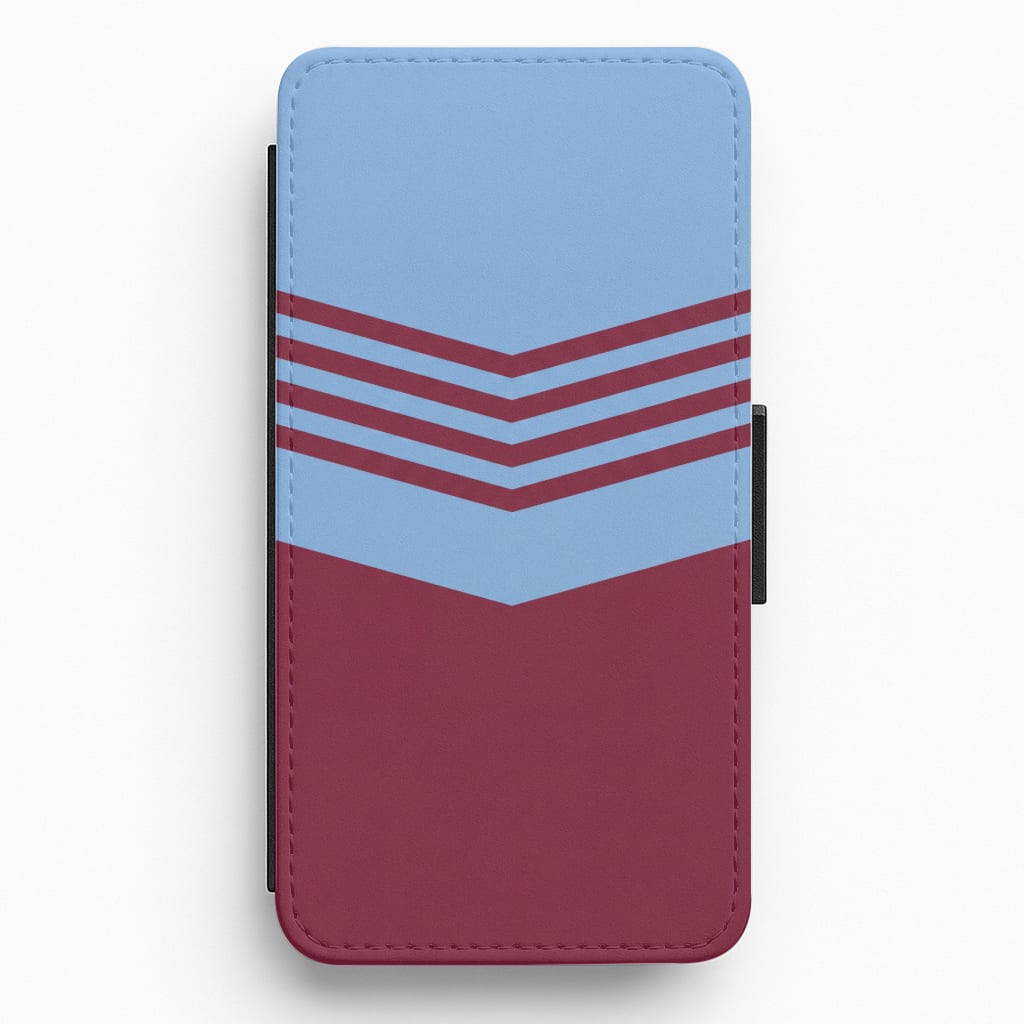 West Ham Vintage Kit Wallet Phone Case