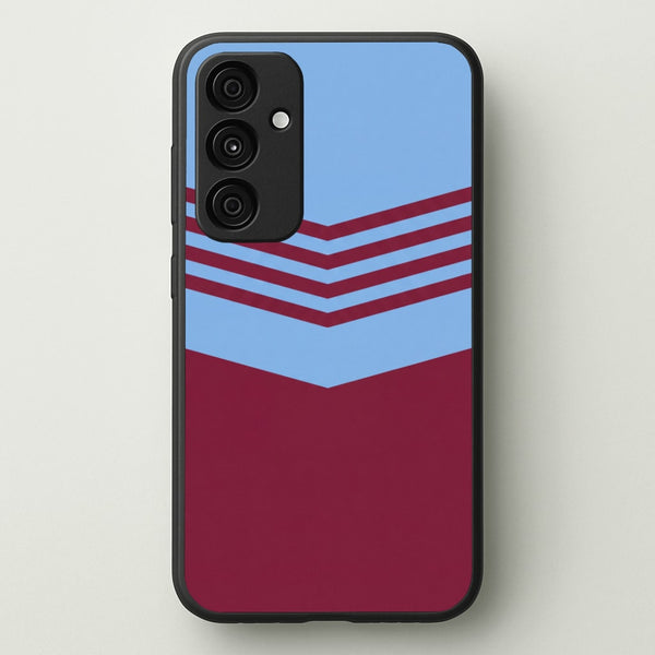 West Ham Vintage Kit Phone Case - Galaxy A55 / Standard