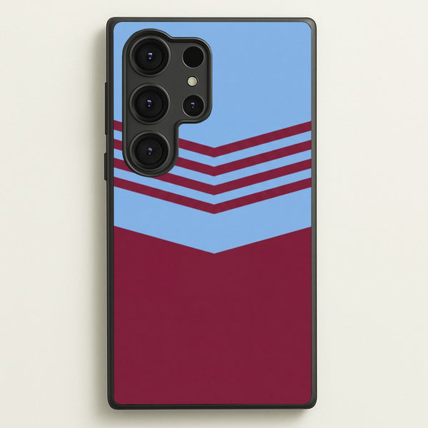 West Ham Vintage Kit Phone Case - Galaxy S25 Ultra / Standard