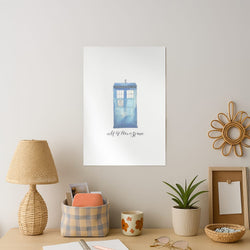 All of Time and Space Art Print