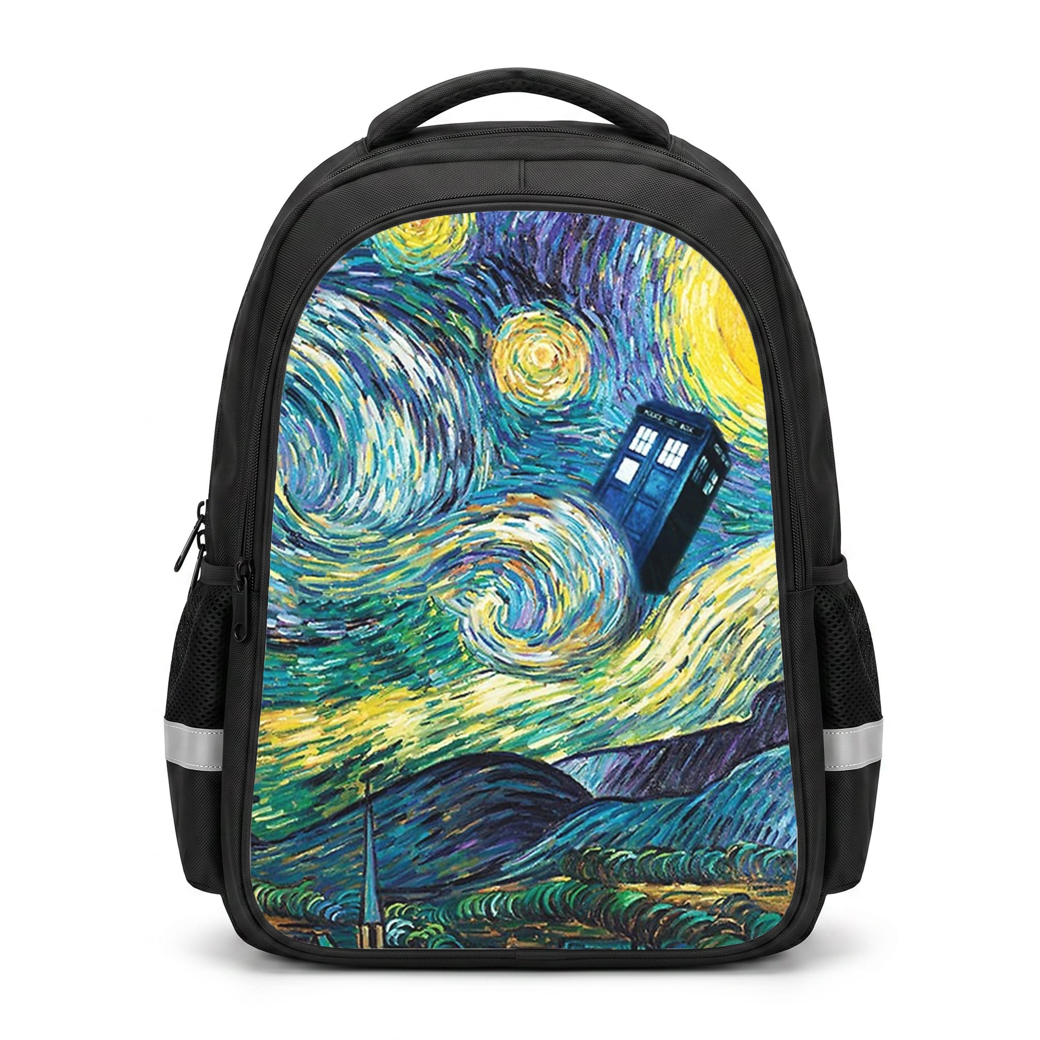 Starry Night Tardis Backpack