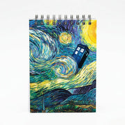Starry Night Tardis Notebook 4