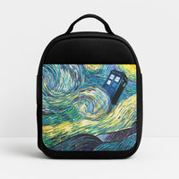 Starry Night Tardis Lunchbox