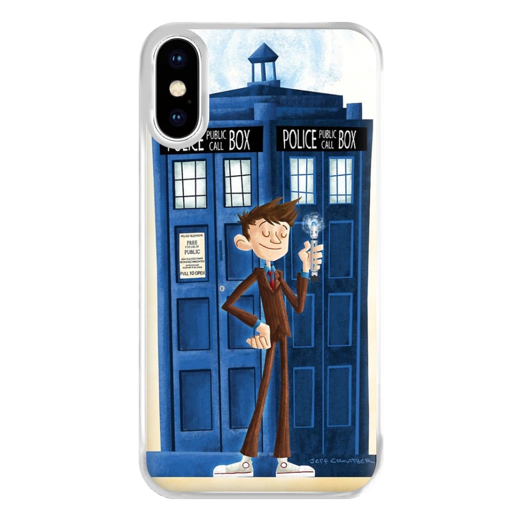 The Tenth Doctor Phone Case for iPhone XS Max