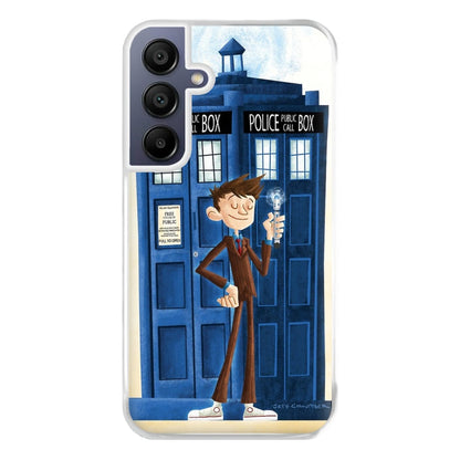 The Tenth Doctor Phone Case for Galaxy A16