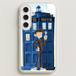 The Tenth Doctor Phone Case for Galaxy S25FE