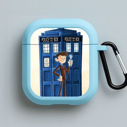 The Tenth Doctor Blue AirPods Case