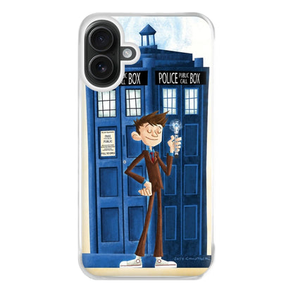 The Tenth Doctor Phone Case for iPhone 16 Plus